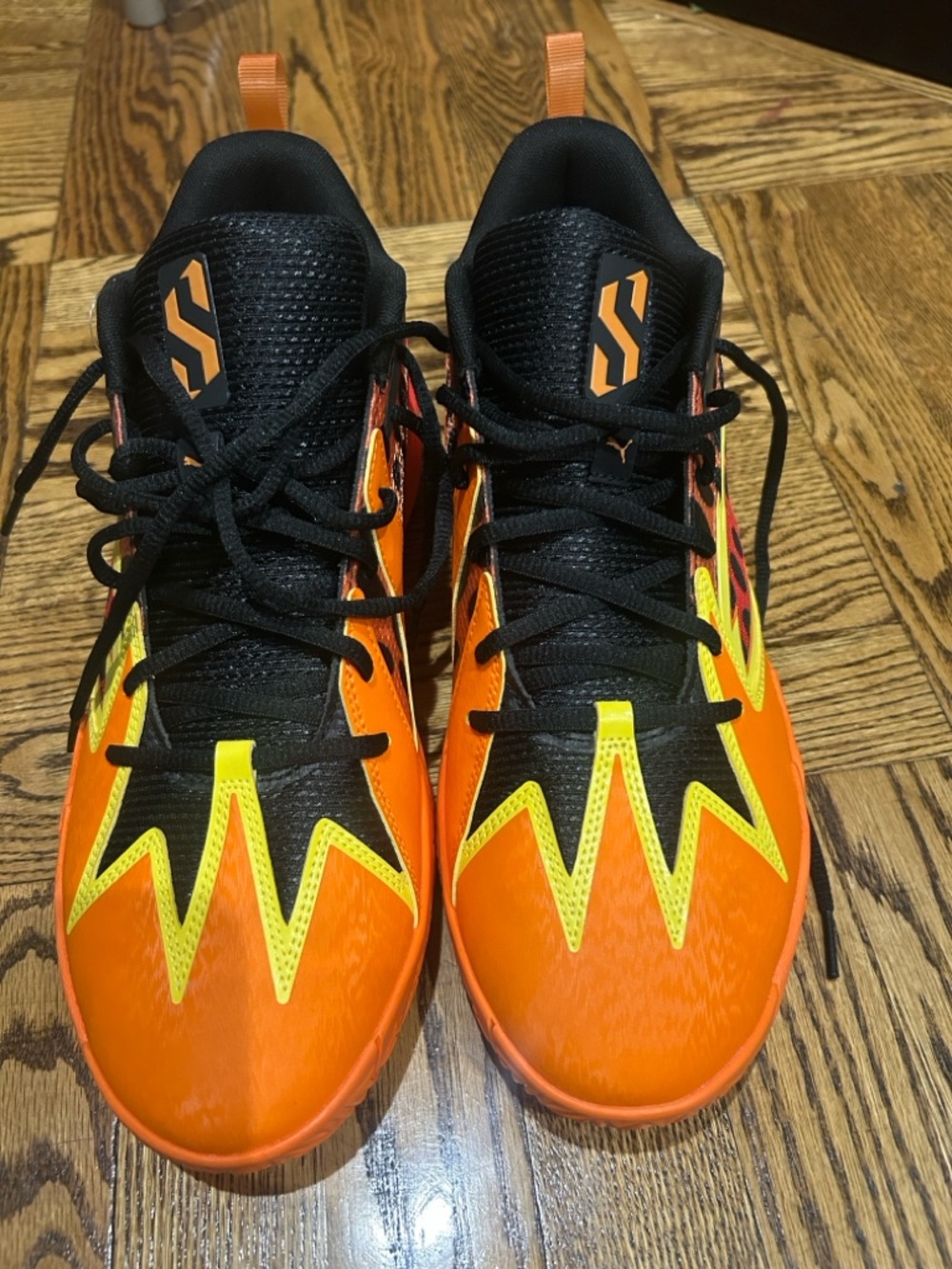 Puma Scoot Zeros Cheetos Flaming Hot Basketball Shoes 309840-02 Size 11.5 NWOB